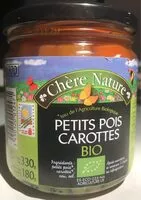 Mängden socker i Petits pois carottes BIO