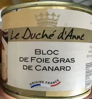 Mängden socker i Bloc de Foie Gras de Canard