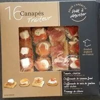 Mängden socker i Canapés traiteur x 16