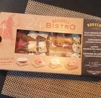 Mängden socker i Bouchées bistro