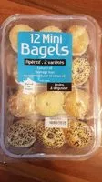 Mängden socker i 12 mini bagels