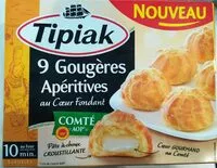 Mängden socker i 9 gougères apéritives au cœur fondant