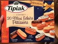 Mängden socker i 20 Mini Éclairs Pâtissiers