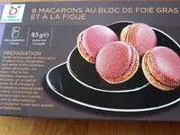 Mängden socker i macarons au bloc de foie gras