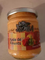 Mängden socker i Purée de piments à l'huile