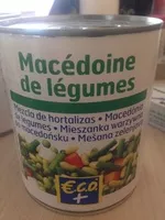 Mängden socker i Macédoine de légumes