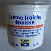 Mängden socker i Crème fraîche épaisse