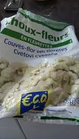 Mängden socker i Choux-Fleurs en Fleurettes