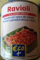 Mängden socker i Ravioli à la sauce tomate