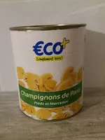 Mängden socker i Champignons de Paris