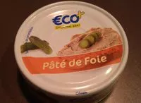 Mängden socker i Pâté de foie