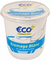 Mängden socker i Fromage blanc au lait demi-écrémé 3% de matière grasse