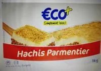 Mängden socker i Hachis Parmentier Eco+