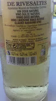 Mängden socker i Muscat De Rivesaltes