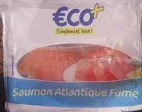 Mängden socker i Saumon Atlantique fumé