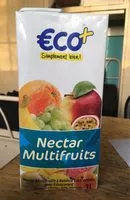Mängden socker i Nectar multifruits Éco+