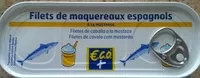 Mängden socker i Filets de Maquereaux - à la Moutarde de Dijon