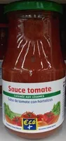 Mängden socker i Sauce tomate