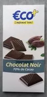 Mängden socker i Chocolat noir 70% cacao