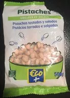 Mängden socker i Pistache grillées et salées