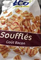 Mängden socker i Snacks goût Bacon