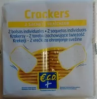 Mängden socker i Crackers