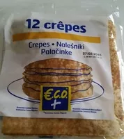 Mängden socker i 12 crêpes