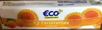 Mängden socker i TARTELETTES ABRICOT ECO+ 200G