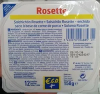 Mängden socker i Rosette