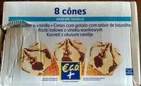 Mängden socker i 8 Cônes Parfum Vanille