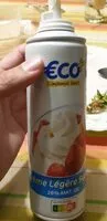 Mängden socker i Crème légère sucrée