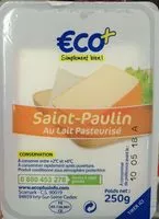 Mängden socker i Saint-Paulin au lait pasteurisé