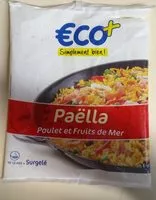 Mängden socker i Paella Poulet et Fruit de Mer