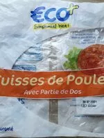 Mängden socker i Cuisse de poulet Eco+