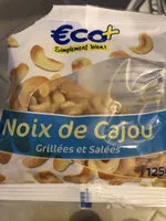Mängden socker i Noix de Cajou - Grillées et Salées