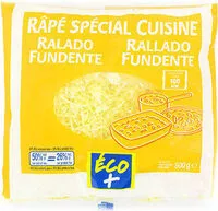 Mängden socker i Râpé spécial cuisine