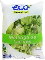 Mängden socker i Mélange de laitues