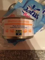 Mängden socker i Miettes De Crabe