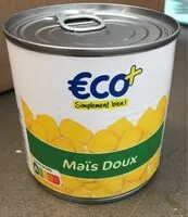 Mängden socker i Maïs doux en grains sous vide