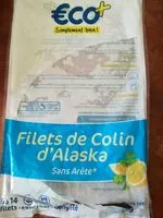 Mängden socker i Filet de colin d'Alaska