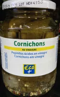 Mängden socker i Cornichons au vinaigre