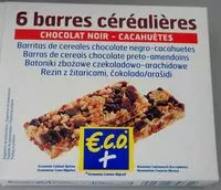 Mängden socker i Barres céréalières Chocolat - Cacahuète