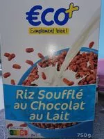 Mängden socker i Riz soufflé au chocolat au lait