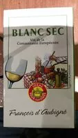 Mängden socker i Vin blanc sec