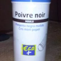 Mängden socker i Poivre noir moulu