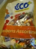 Mängden socker i Bonbons