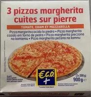 Mängden socker i Pizza margherita - Cuite sur pierre