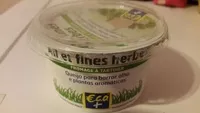 Mängden socker i Ail et Fines Herbes -Fromage à tartiner