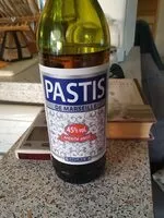 Mängden socker i Pastis de Marseille