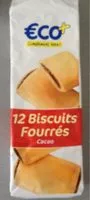 Mängden socker i Biscuits Fourrés Cacao